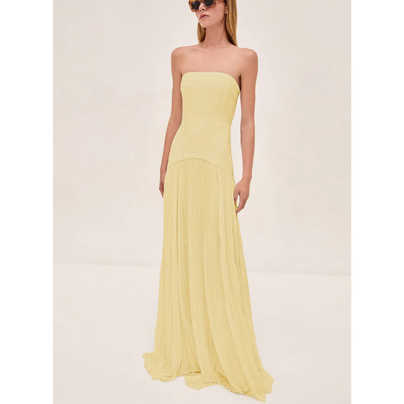 Alexis Dresses & Skirts - Alexis Yellow Sunniva Dress Medium